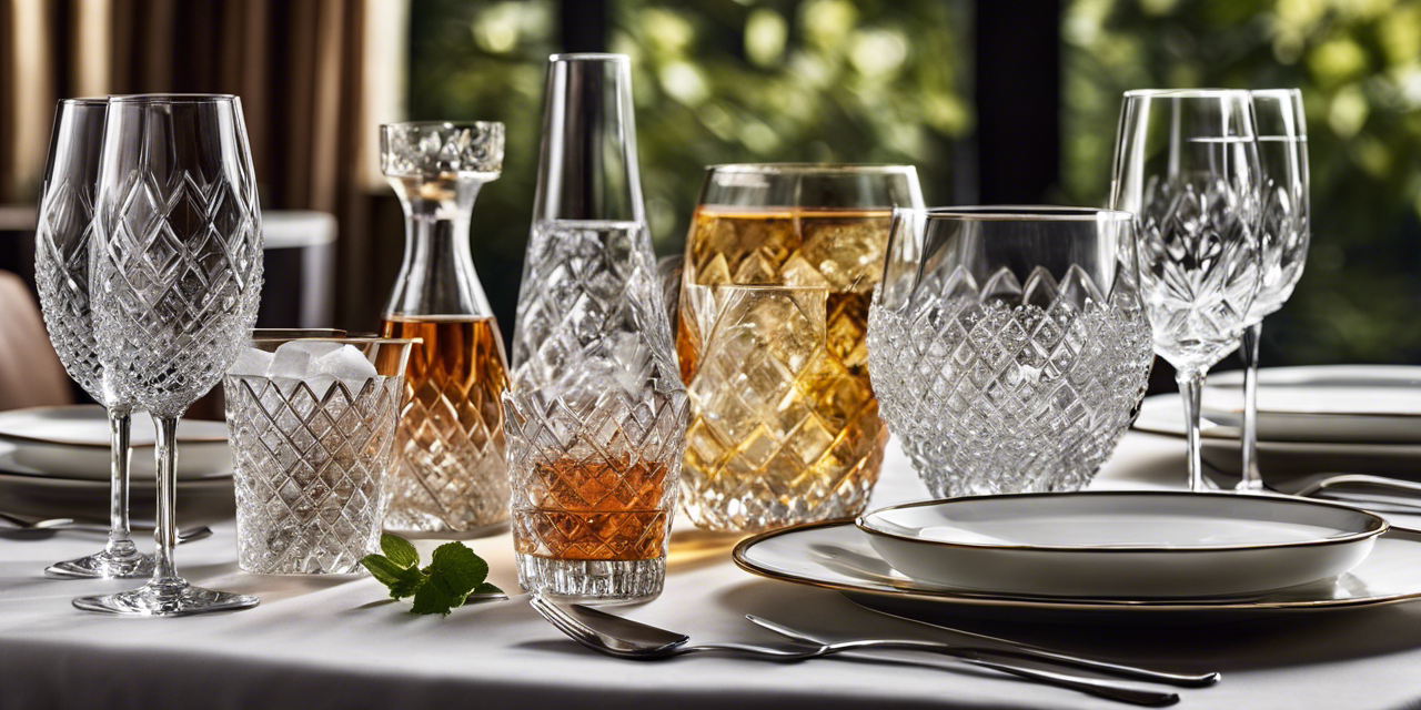 Elevate Your Dining Experience with Table Matters’ Resto-Bar Glassware Collection