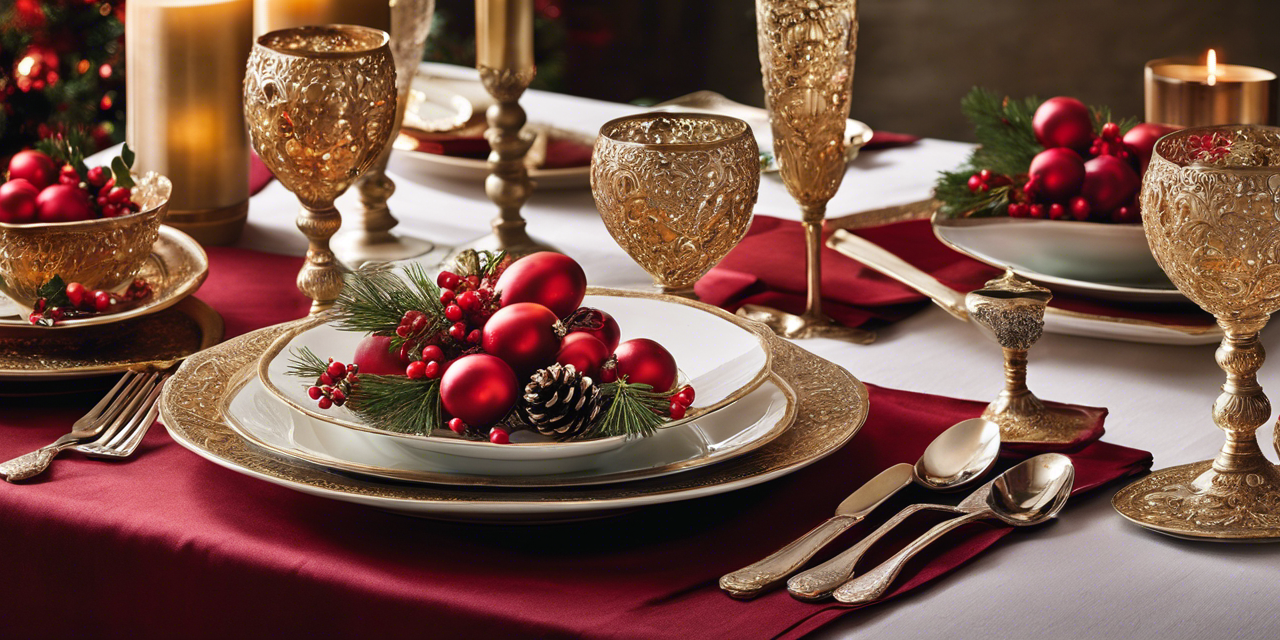 Choosing the Right Holiday Tableware: Elevating Your Festive Celebrations